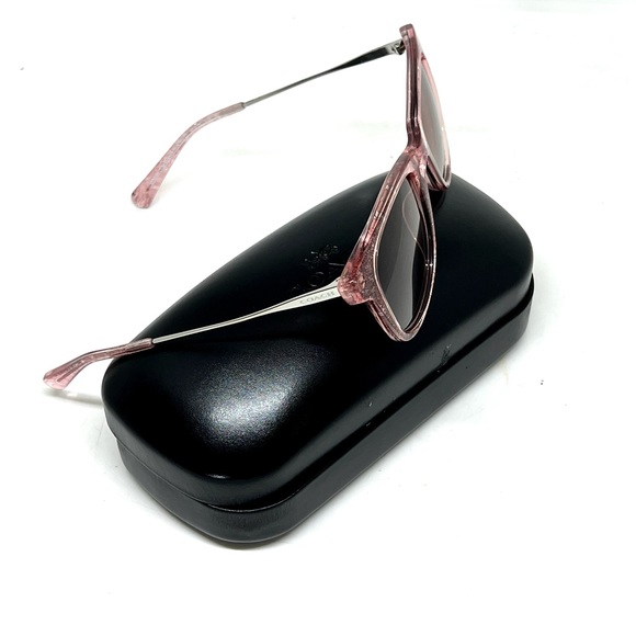 COACH💥NWOT~SOLD💥Transparent Pink Signature C Woman’s Sunglasses - Picture 2 of 14
